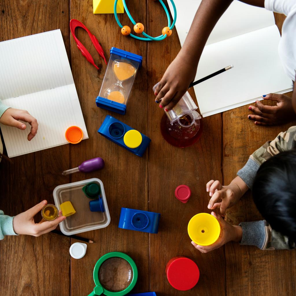 Experimenten op tafel