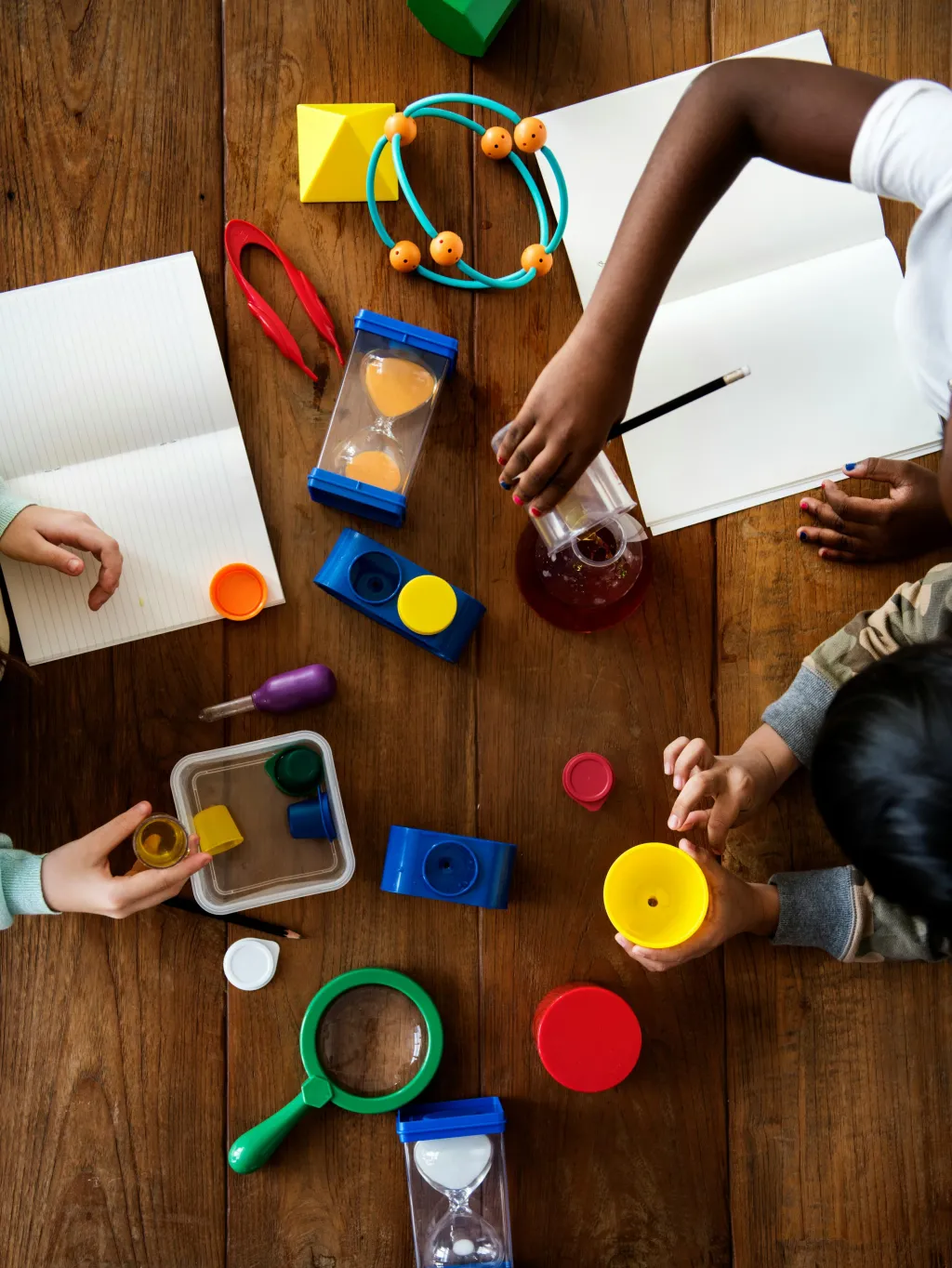 Experimenten op tafel